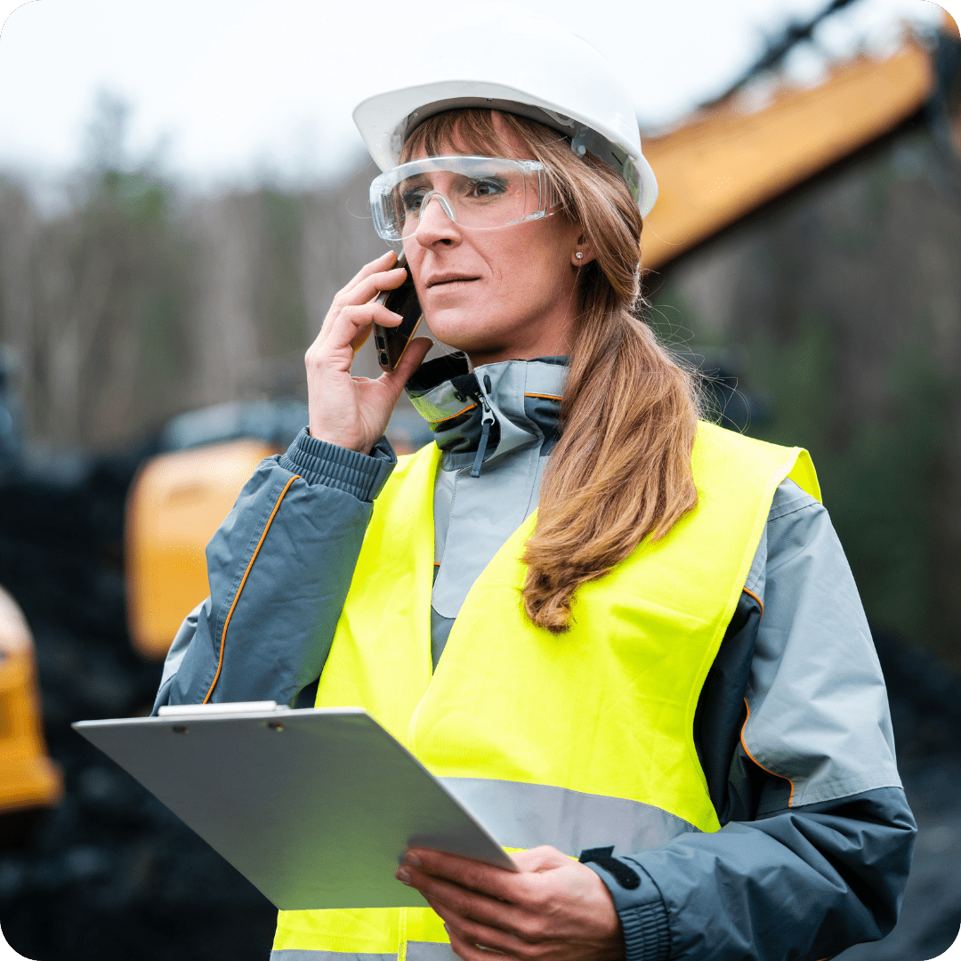 Ana Sayfa 1 spectralink woman worker using mobile phone