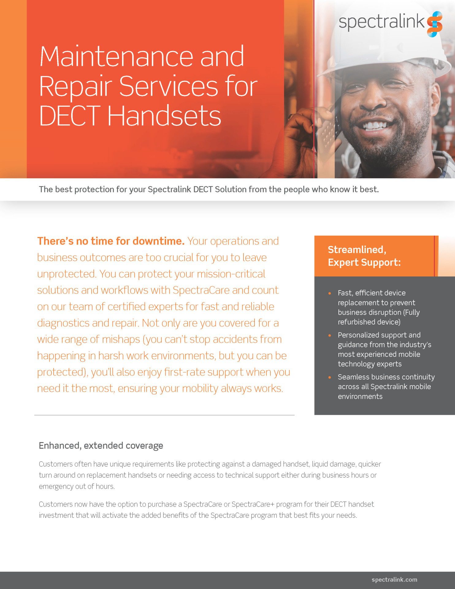 Servisler 7 maintenance services dect handsets ltr mar22 page 1