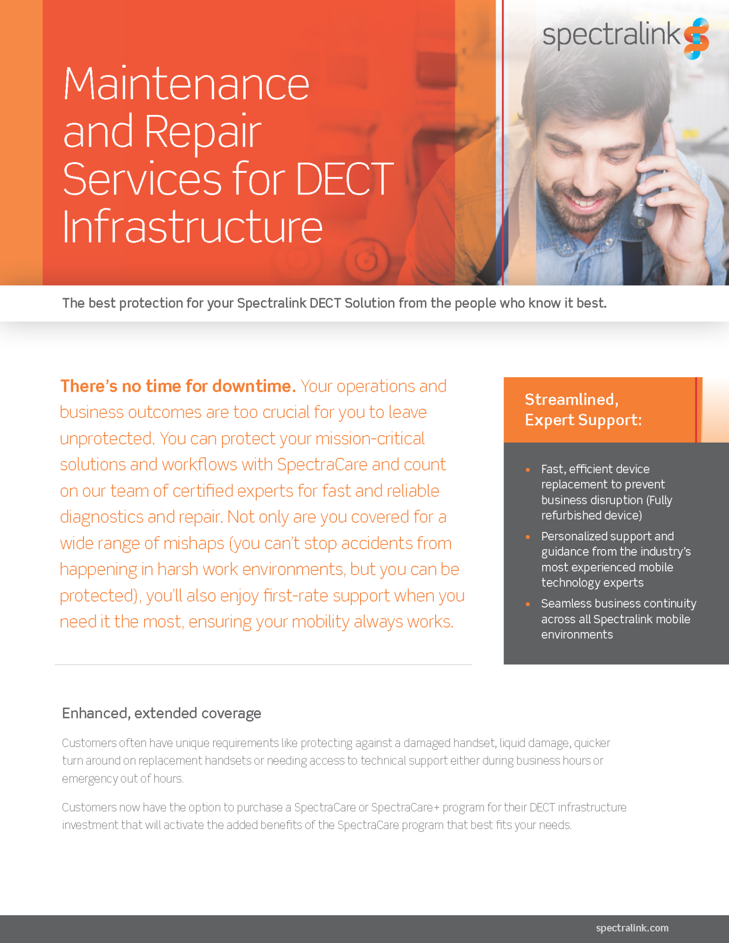 Servisler 8 maintenance services dect infrastructure ltr mar22 page 1